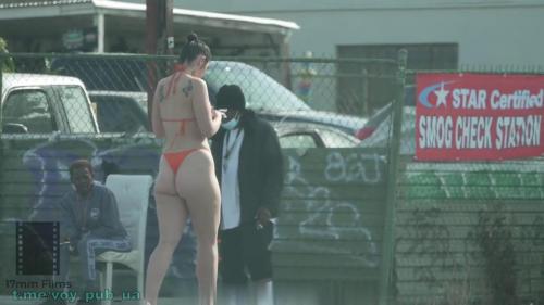 Whore caught in the street 02